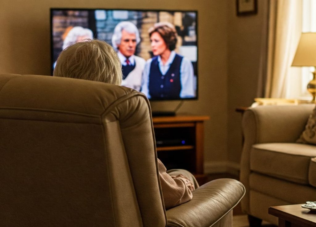 guardare la tv
