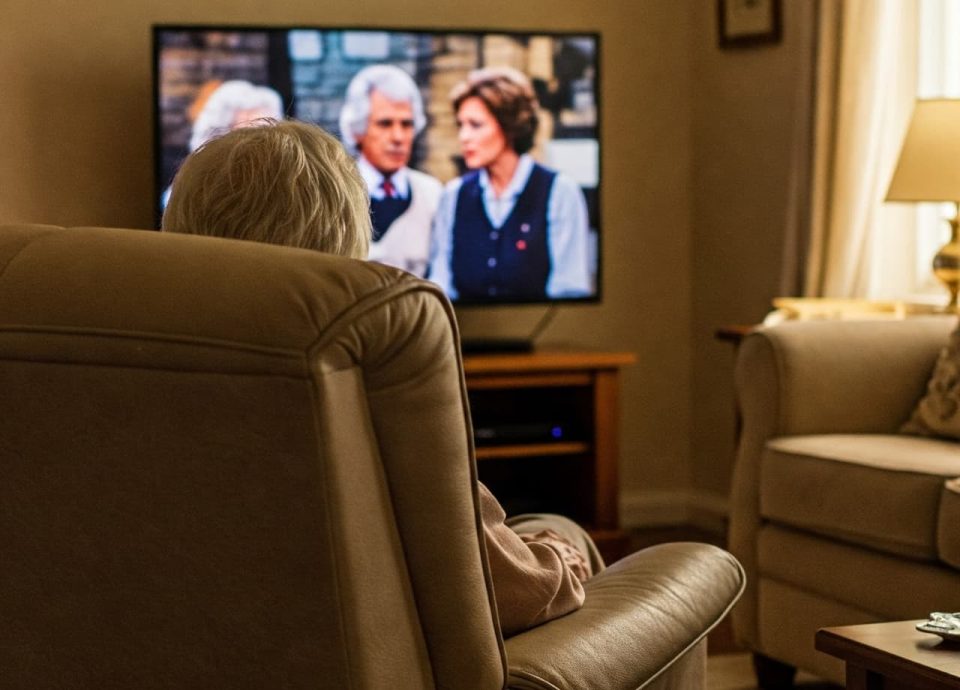 guardare la tv
