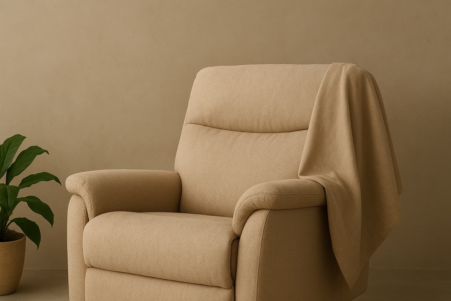 fodera per una poltrona relax