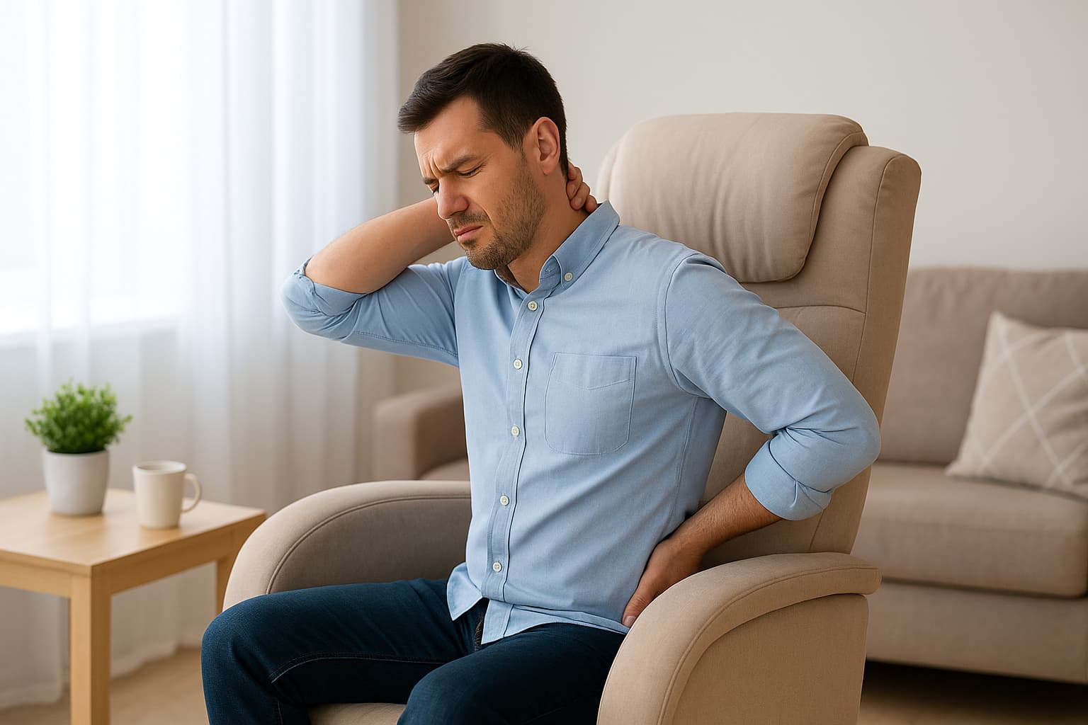 come una poltrona ortopedica può alleviare i problemi di cervicale