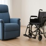 scelta tra poltrona relax e sedia a rotelle